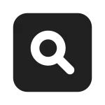 Search Square SVG Icon